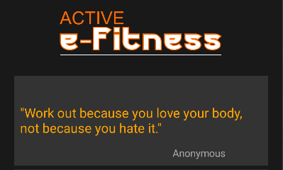 Active e-Fitness