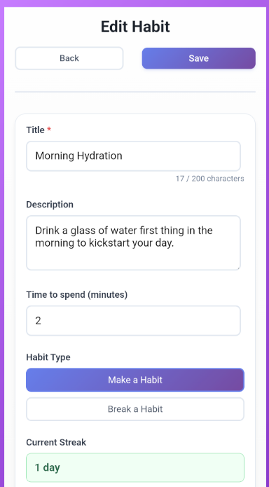 Habit Atomics - All Editable