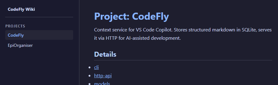 CodeFly - Wiki